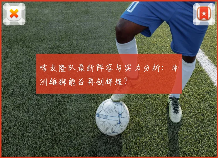 喀麦隆队最新阵容与实力分析:非洲雄狮能否再创辉煌?